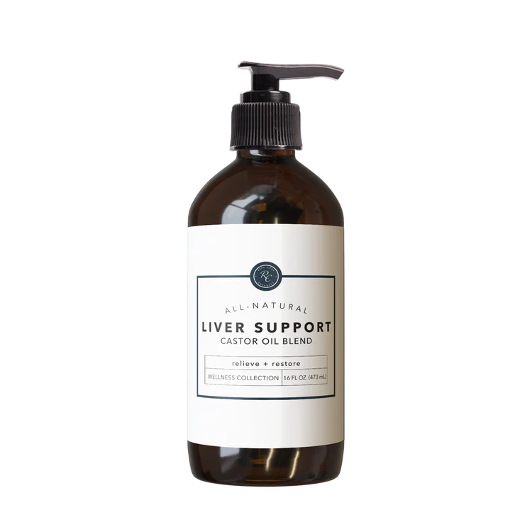 Liver Support Castor Oil Blend | 16 Oz