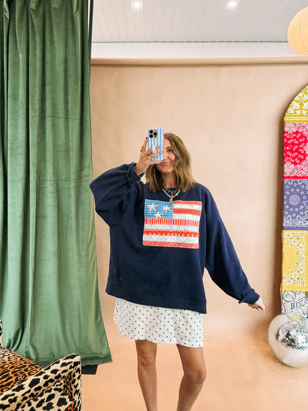 Girly Flag Sweatshirt