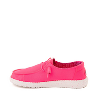 Hey Dude Wendy Stretch Canvas - Neon Pink