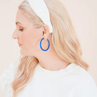 Holly Medium Hoop Earrings