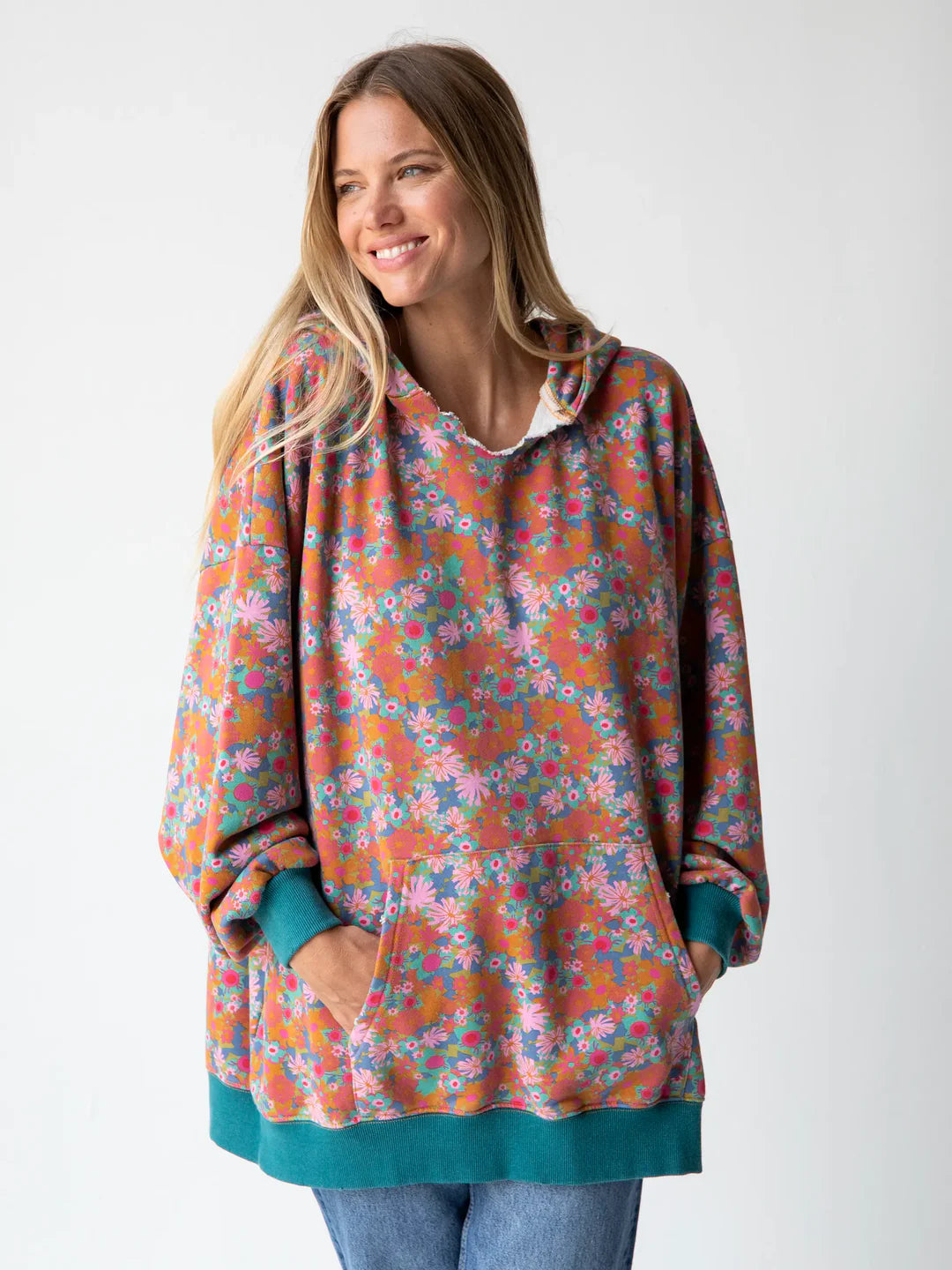 Oversized Printed Sweatshirt