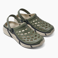Men's Trekking Clog – Light Sage/Beige