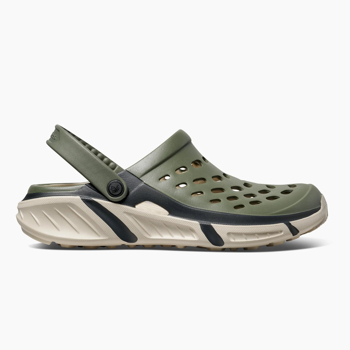 Men's Trekking Clog – Light Sage/Beige