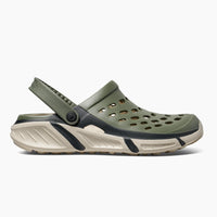 Men's Trekking Clog – Light Sage/Beige