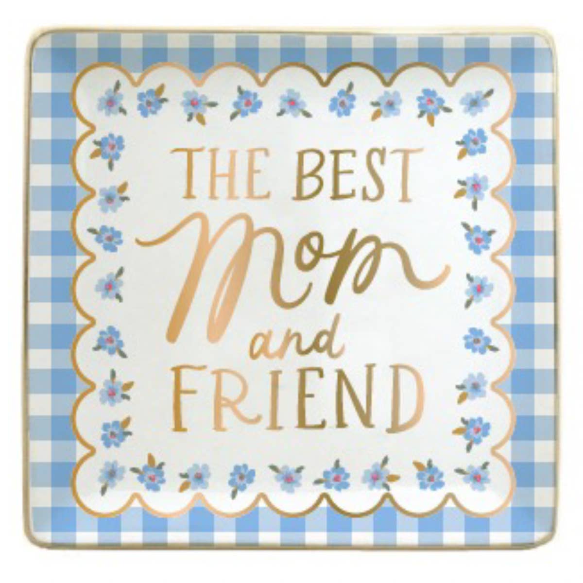 Ceramic Trinket Tray | Best Mom and Friend