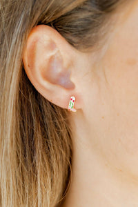 Screwback Stud Earrings - Tulip Cowgirl Boot