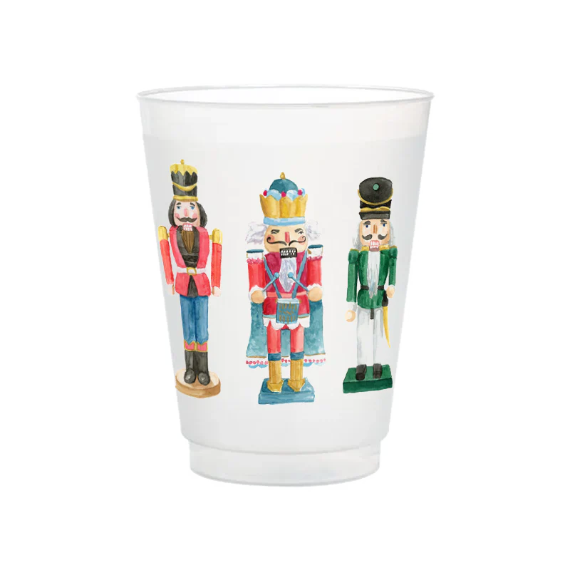 Nutcracker Frosted Cup