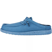 Hey Dude Wally Slip Stretch Canvas - Elemental Blue