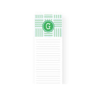 Initial Magnetic Notepads