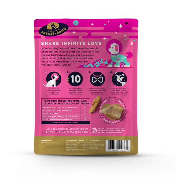 Astromutt - Freeze Dried Dog Treats 3oz Bag