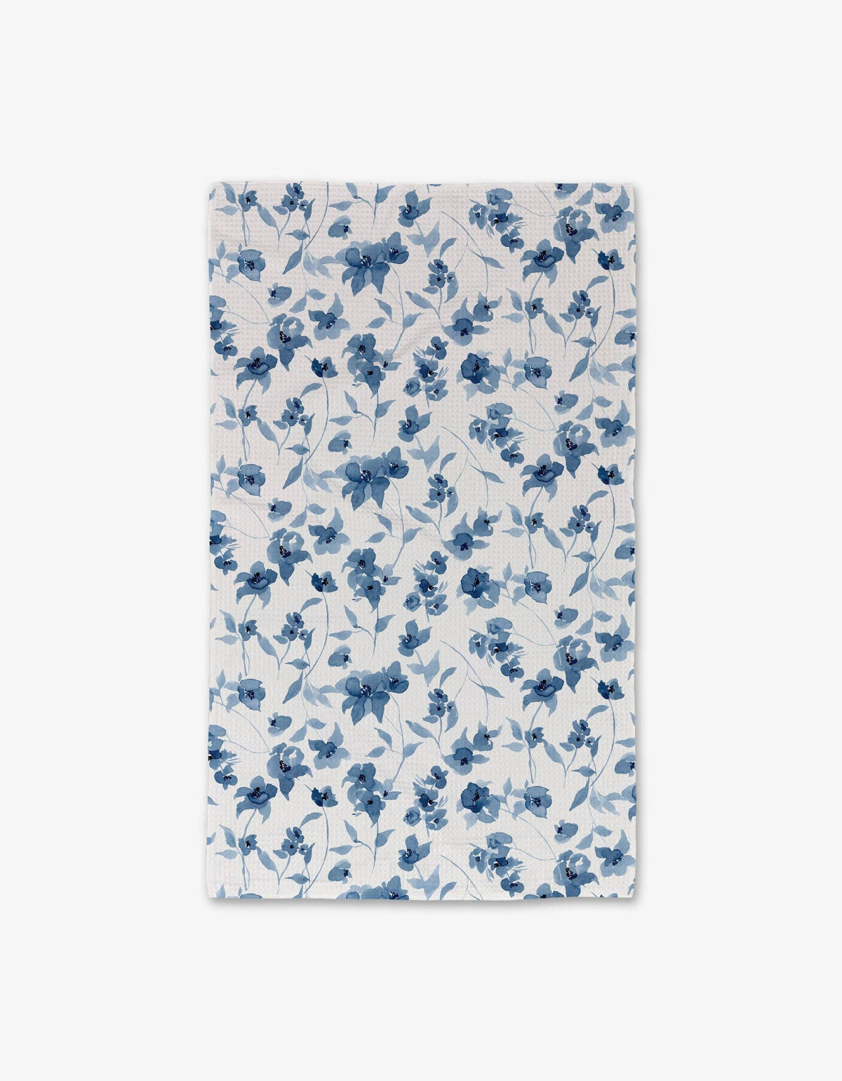Geometry - Blue Floral Luxe Hand Towel