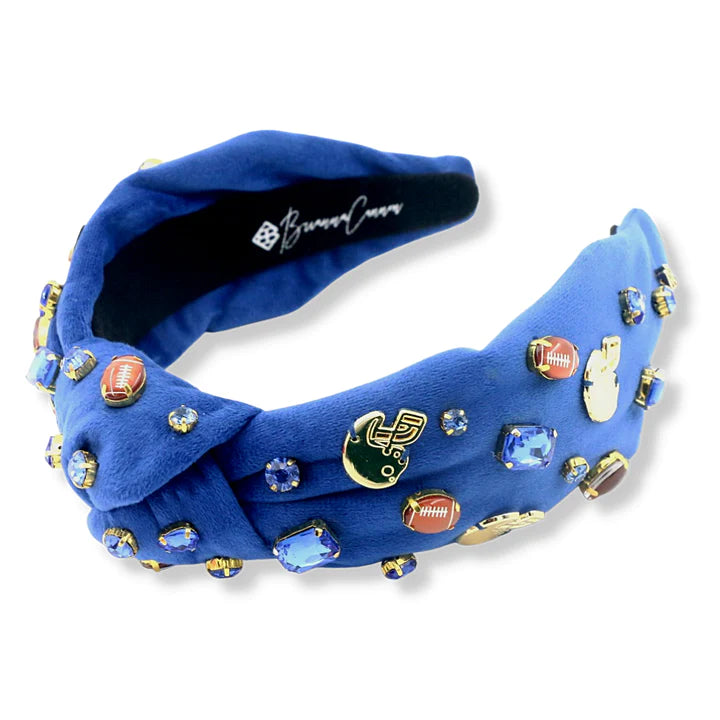 Fan Gear Football Headband - Blue
