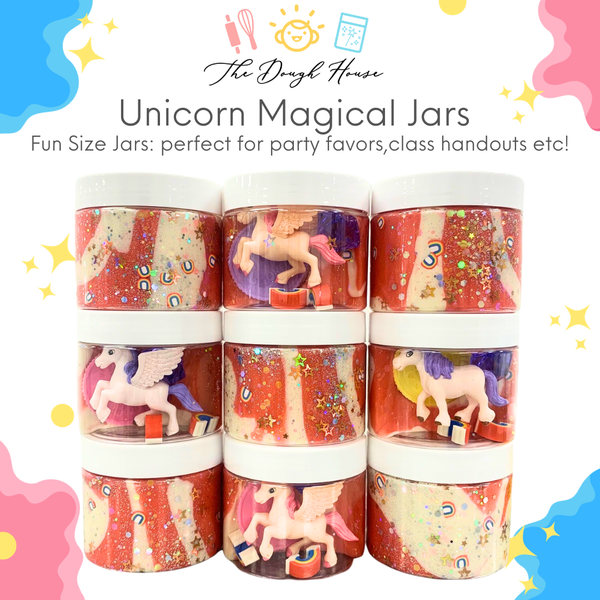 The Dough House - Fun Size Unicorn Magical Jars