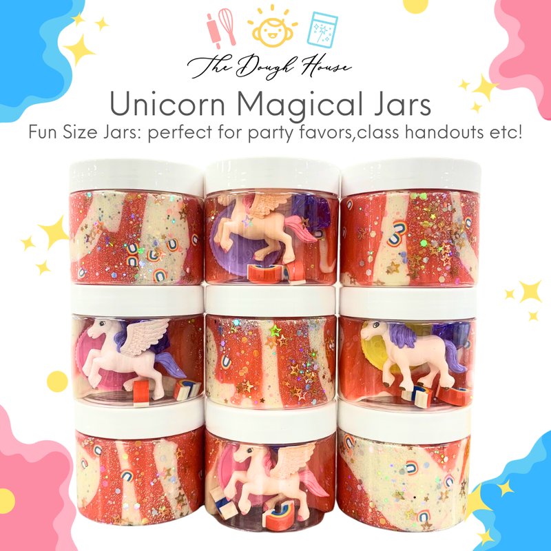 The Dough House - Fun Size Unicorn Magical Jars