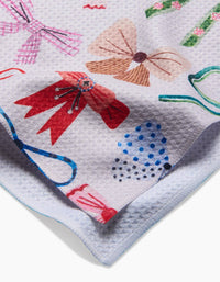 Geometry - Bows Tea Towel