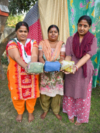 Asha Project - Vintage Kantha Zipper Box Pouch