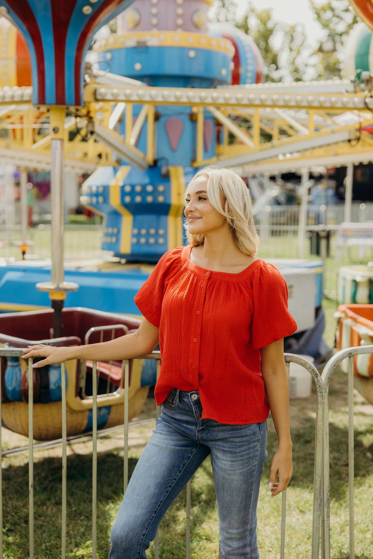 The Textured Gauze Top