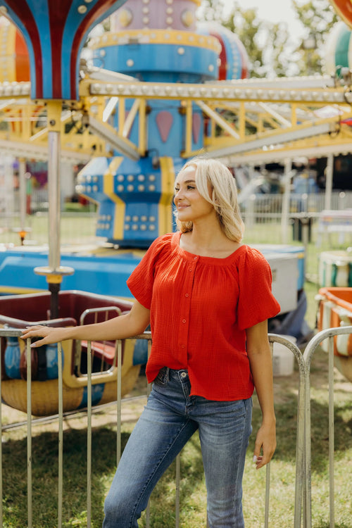 The Textured Gauze Top