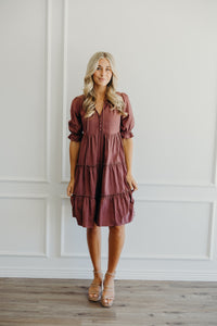 The Dove Dress in Apple Butter