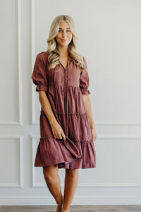 The Dove Dress in Apple Butter