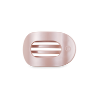 Round Flat Hair Clip | Small | Pearly Pink