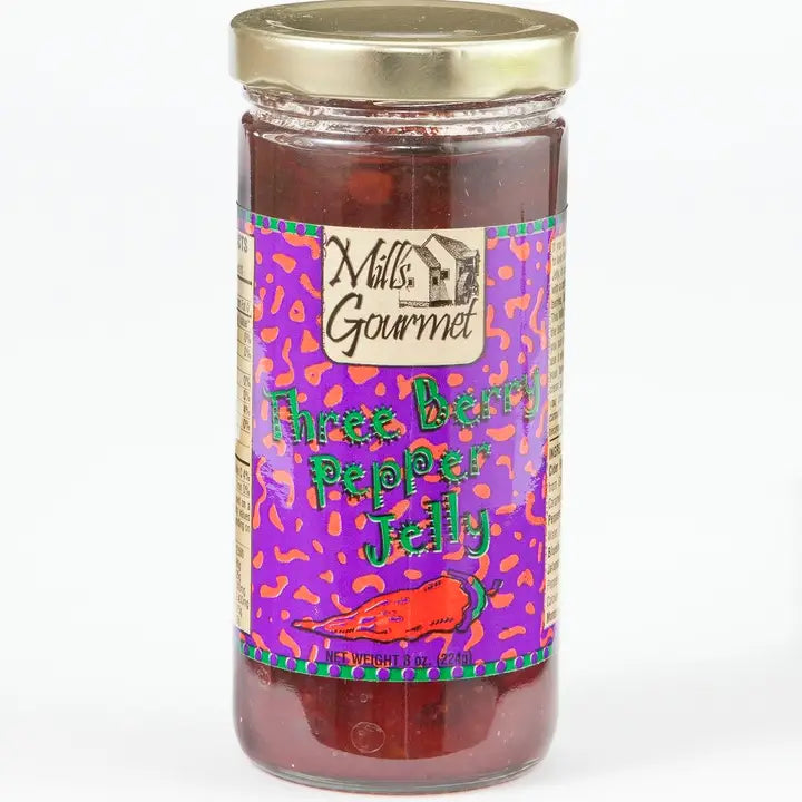 Three Berry Pepper Jelly