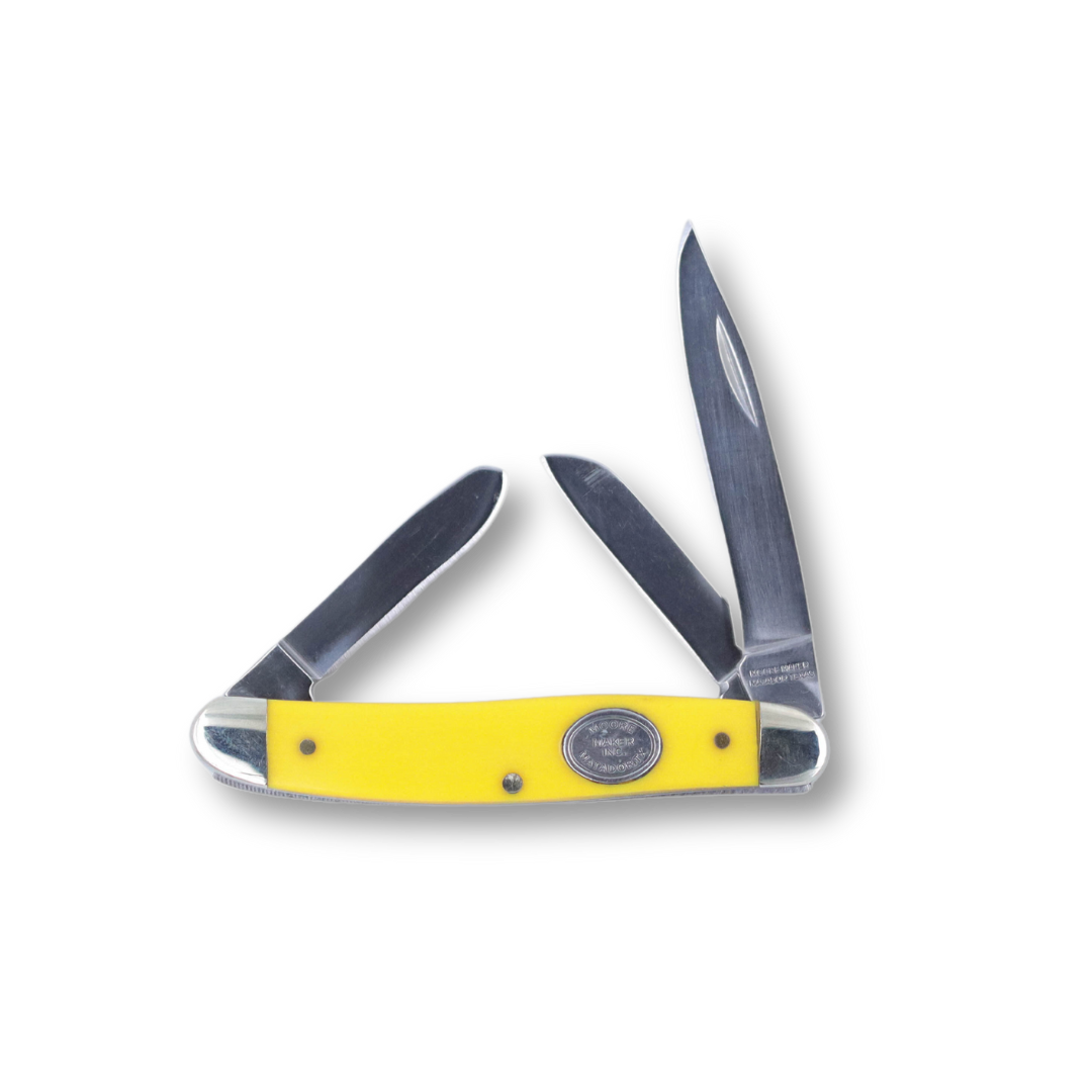 Yellow Delrin Stockman - 3 1/4"