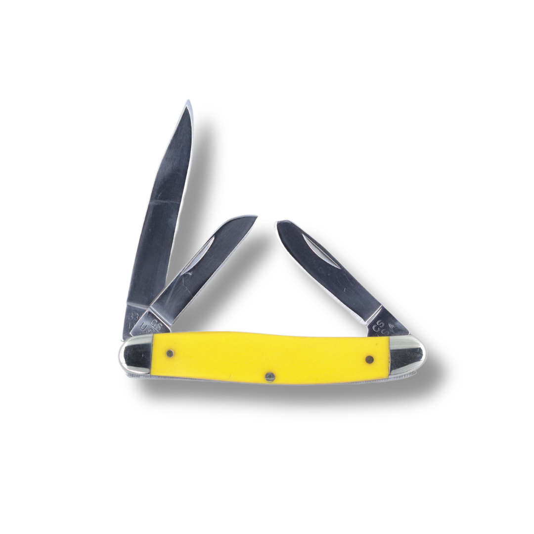 Yellow Delrin Stockman - 3 1/4"