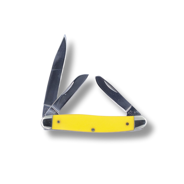 Yellow Delrin Stockman - 3 1/4"