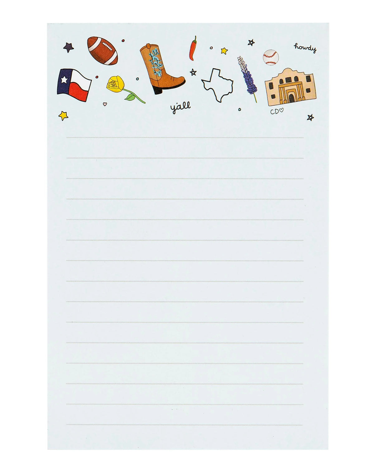 Texas Notepad