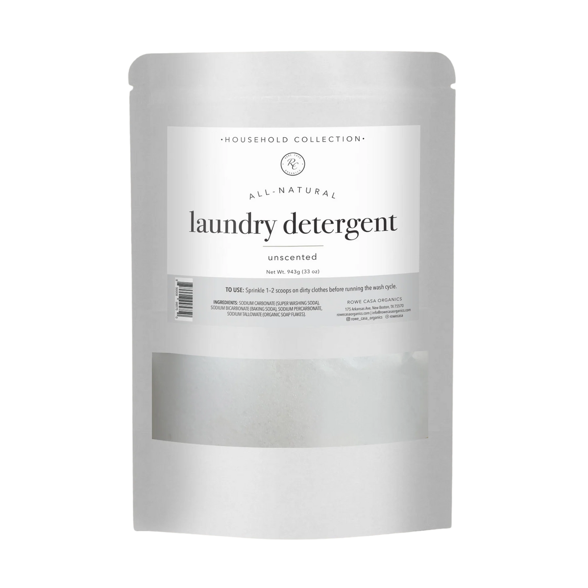 Laundry Detergent | Unscented | 32 Oz