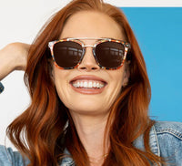 Peepers Palm Beach Sunglasses - Caramel Quartz