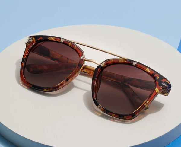 Peepers Palm Beach Sunglasses - Caramel Quartz