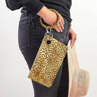 Silicone Big O® Key Ring - Cheetah