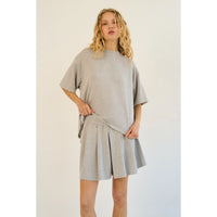 Soft Modal Pleated Set