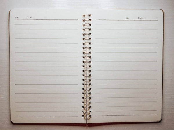 Hand-Painted Spiral Bound Journal