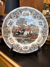 Churchill Hunting Scenes "Tally Ho" Plate