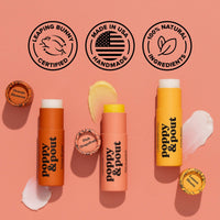 Poppy & Pout - Lip Balm, Pink Grapefruit