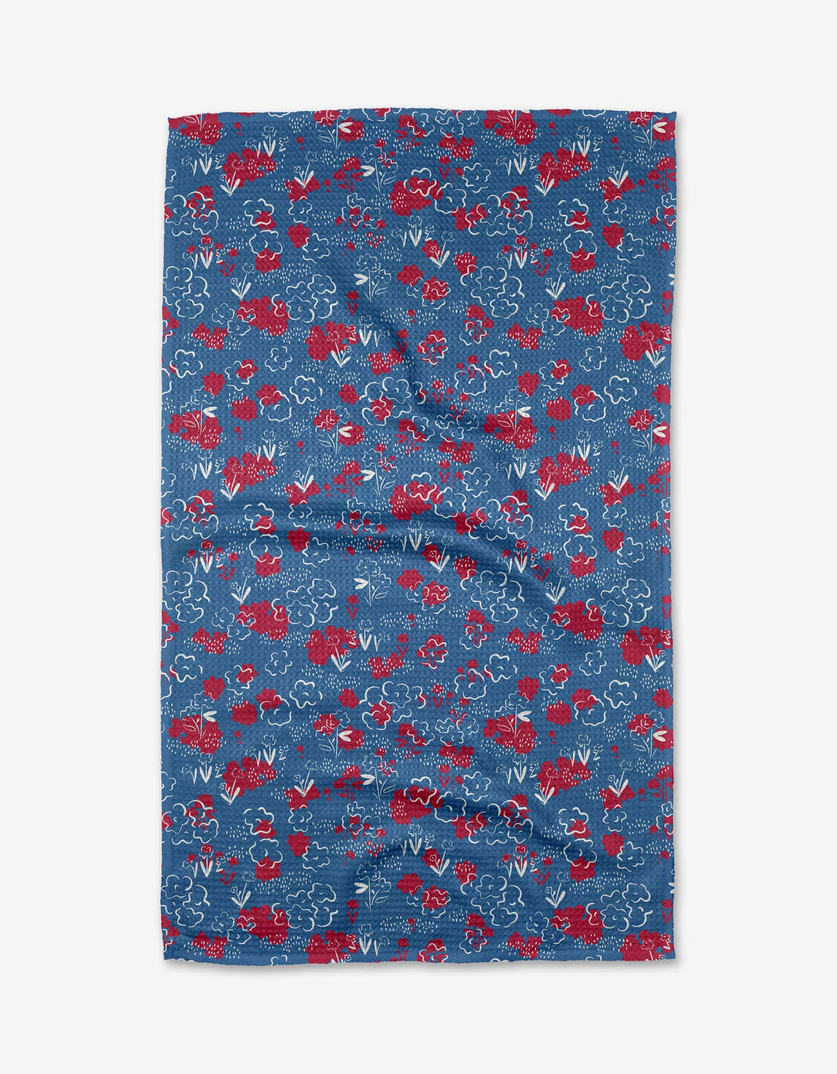Geometry - Patriotic Garden Tea Towel