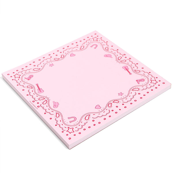 Callie Danielle - Pink Bandana Western Notepad