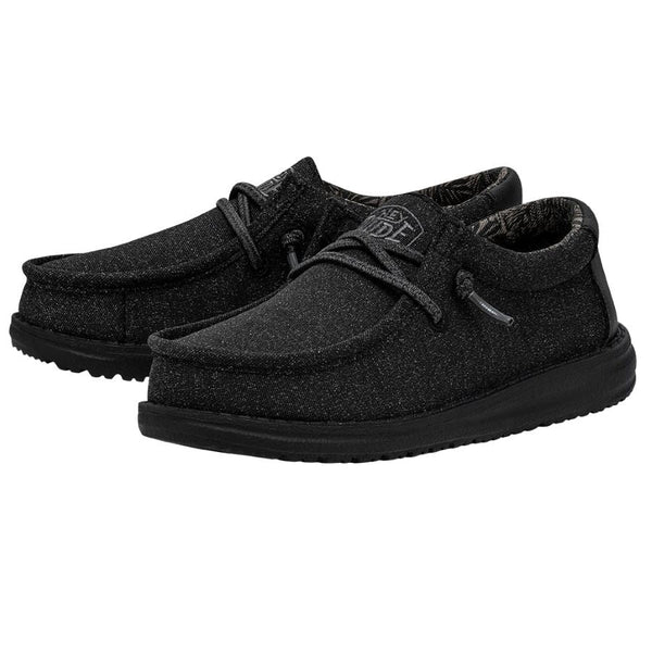 Hey Dude Wally Youth - Basic Black