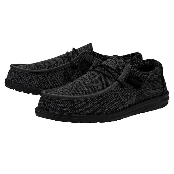 Hey Dude Wally Sox Micro - Total Black