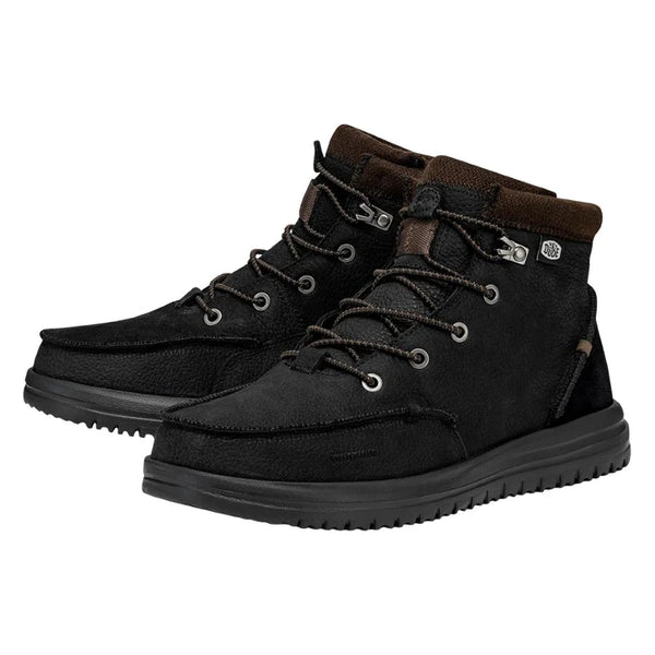 Hey Dude Bradley Boot Leather - Black