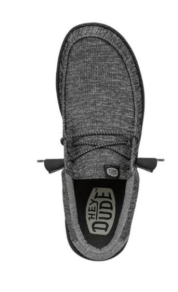 Hey Dude Wally Sport Knit - Charcoal