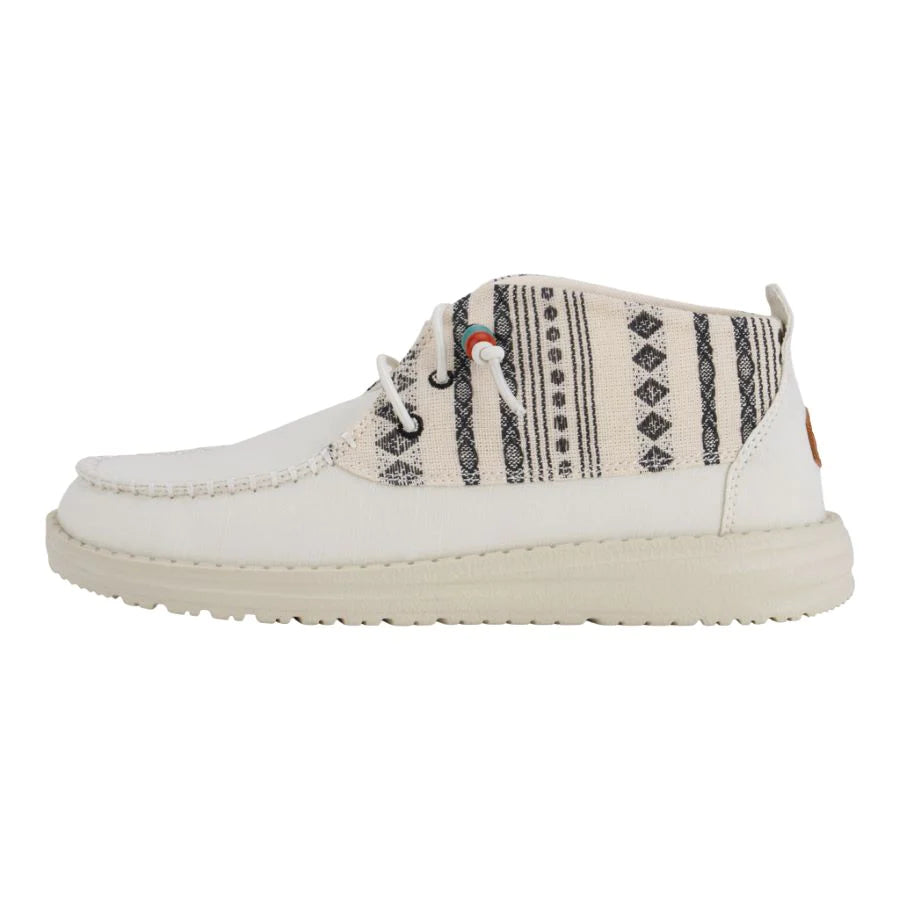 Hey Dude Wendy Mid Boho Mix 6 Women's Cream