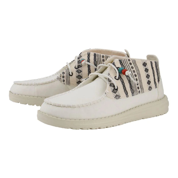 Hey Dude Wendy Mid Boho Mix - Baja Cream