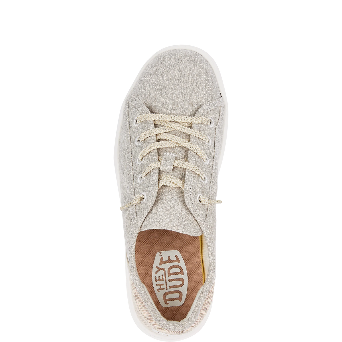 Hey Dude Cody Heathered Knit Mesh - Light Grey