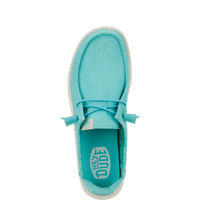 Hey Dude Wendy Stretch Canvas - Turquoise