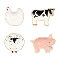 Farm Animal Tidbit Dishes