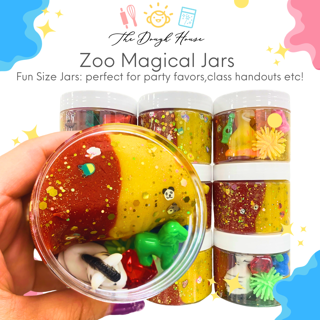 The Dough House - Fun Size Zoo Magical Jars